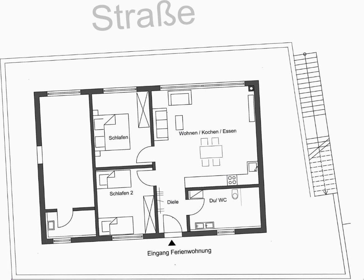 Apartmán Penthouse Tauberblick Tauberbischofsheim Exteriér fotografie