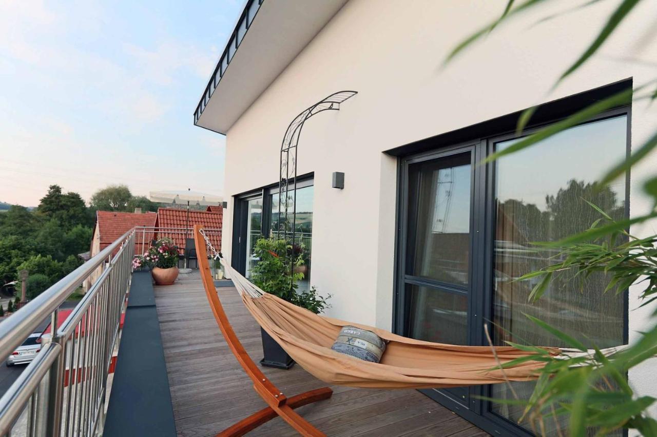 Apartmán Penthouse Tauberblick Tauberbischofsheim Exteriér fotografie